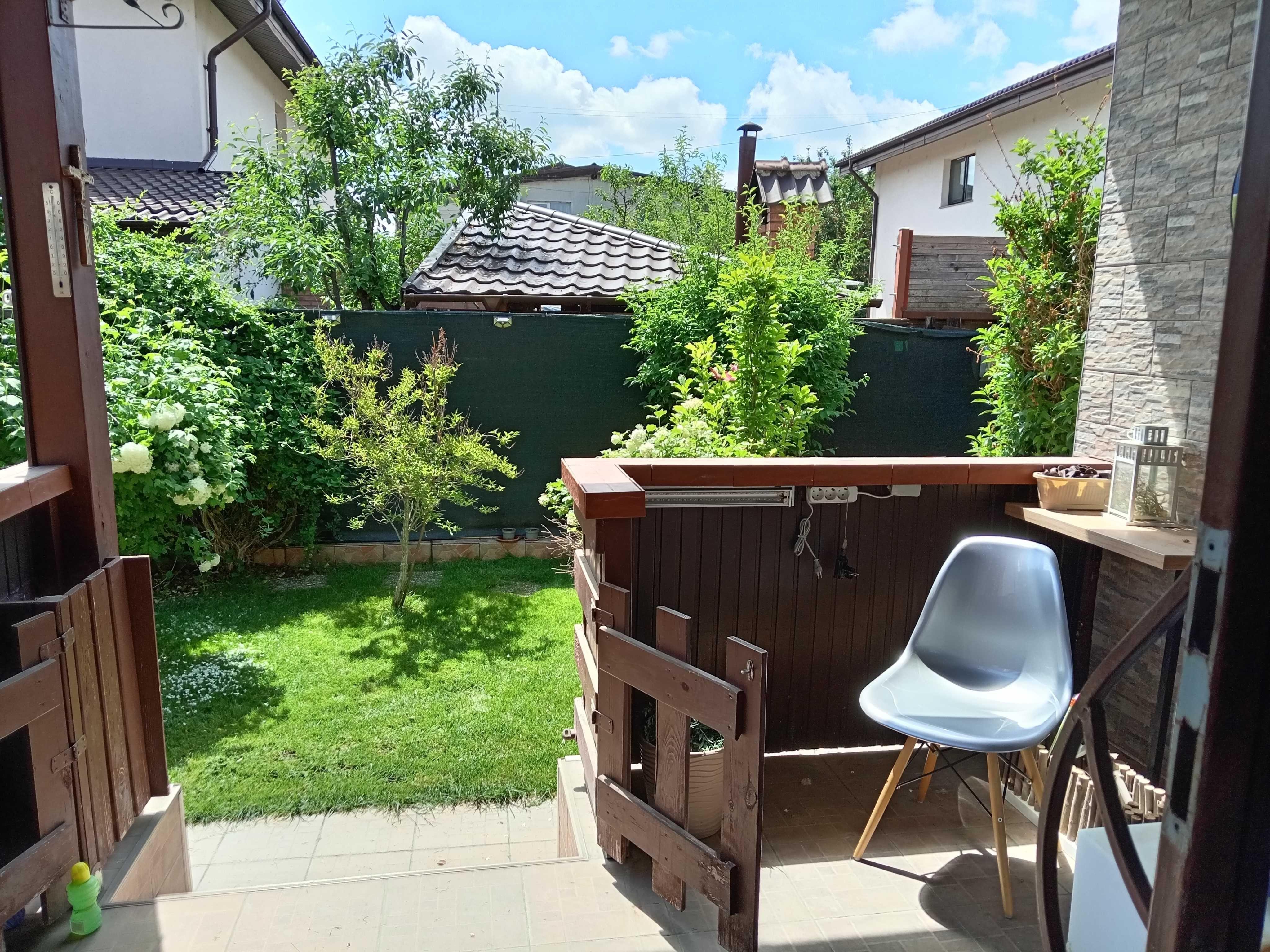 Vila Tunari,mobilata si utilata ,3 camere ,terasa si curte, 770  euro - imagine 1