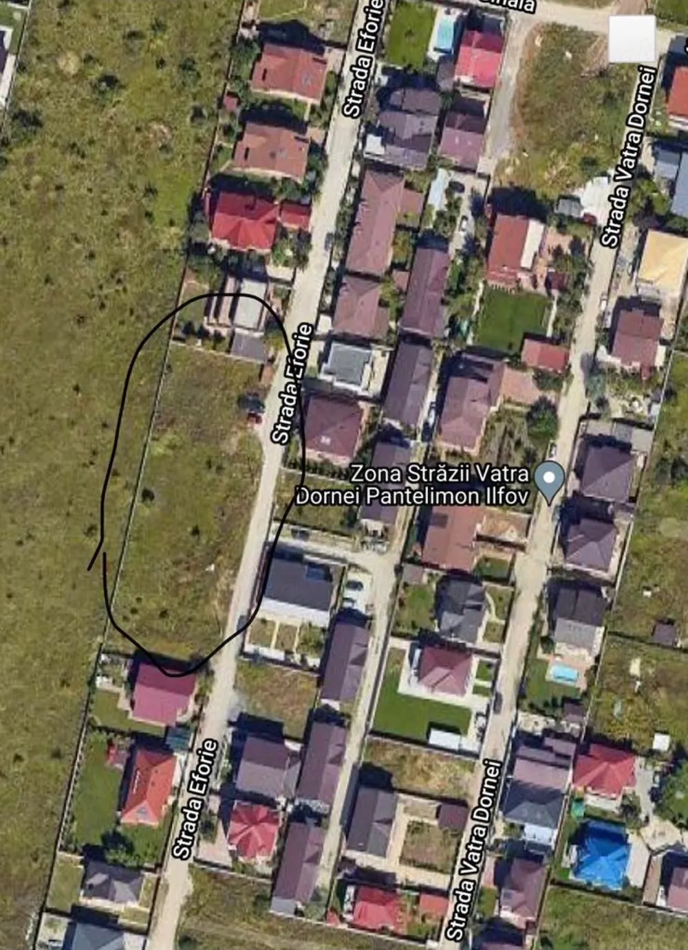 Teren 1.878 mp cu Autorizație pentru 7 Case P+1 | Pantelimon   Str. Eforie | Utilități | Lângă Lac - imagine 1
