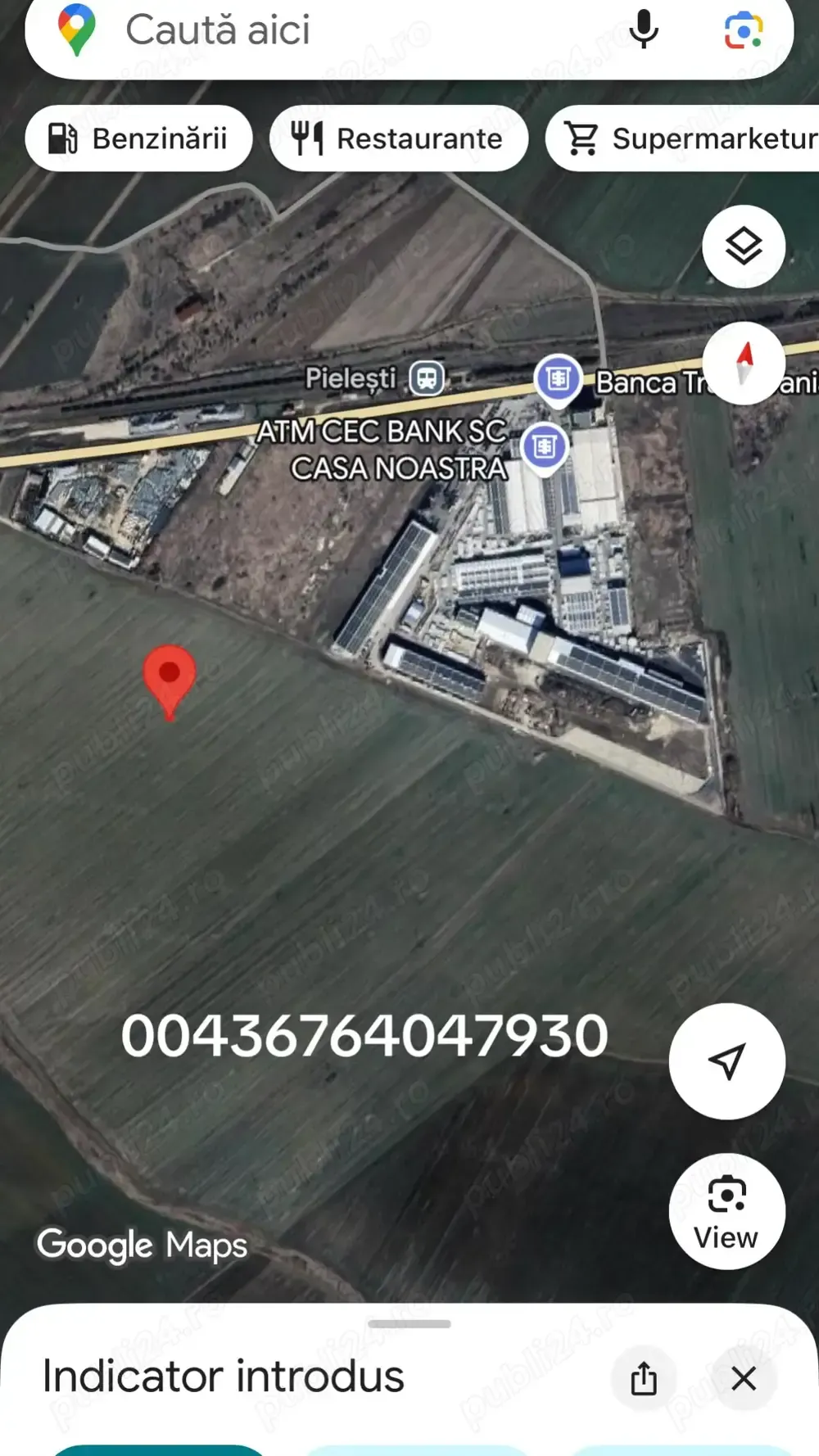 Tern in pielesti in spate la fabrica Qfort cu suprafața de 9640mp