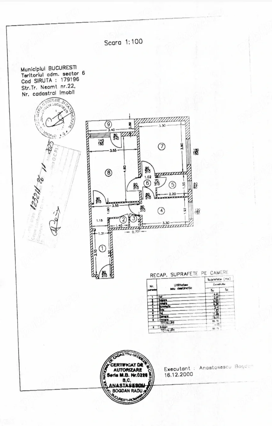 Proprietar, 2 camere in curs de renovare, Parc Drumul Taberei