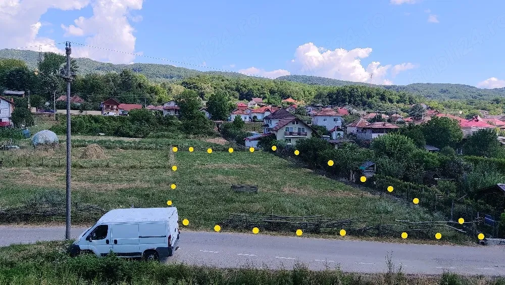 Vând teren intravilan 1218 mp Vlădești Priporu. Preț 25 Euro mp negociabil - imagine 1