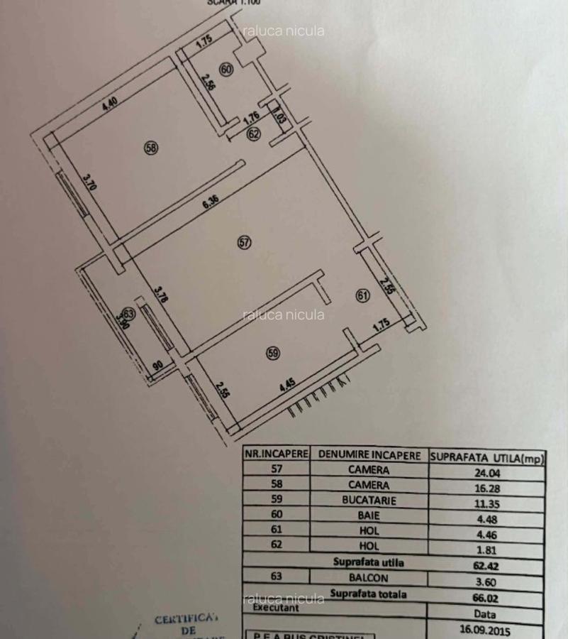 Apartament 2 camere Arad Grădiște