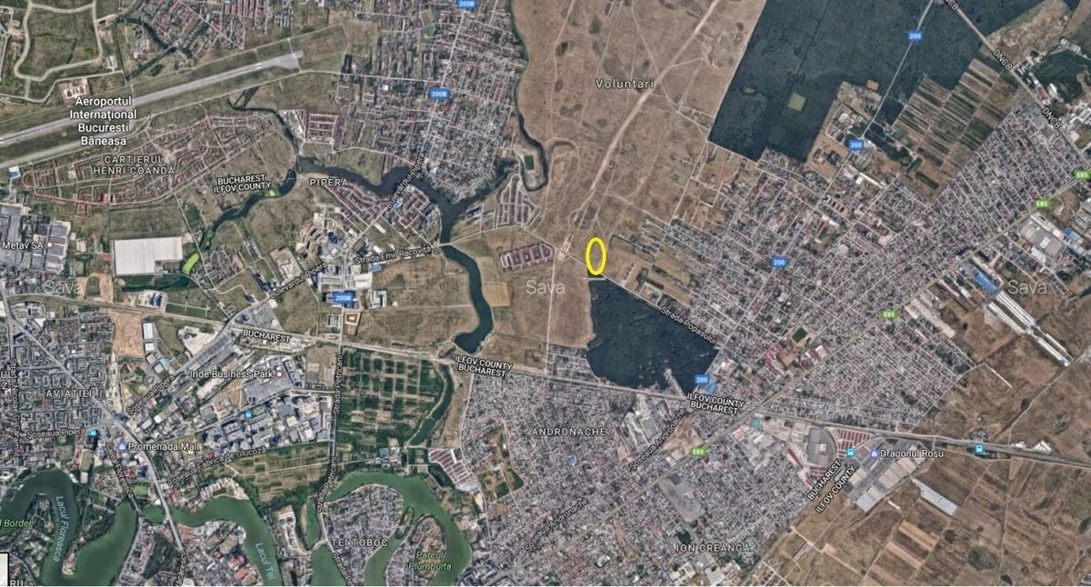 3.000 m², amplasat excepțional, în vestul Voluntariului