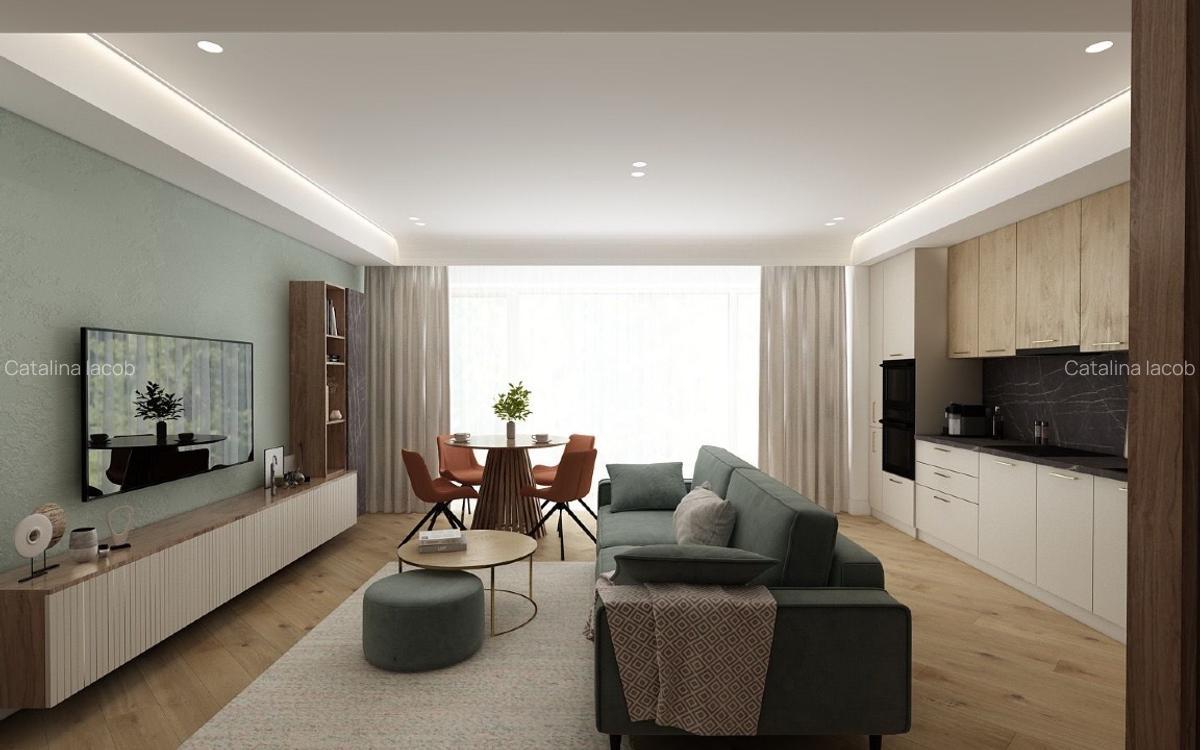 DE INCHIRIAT: Apartament 3 camere / Cortina 126 / Cambridge School / parcare - imagine 1