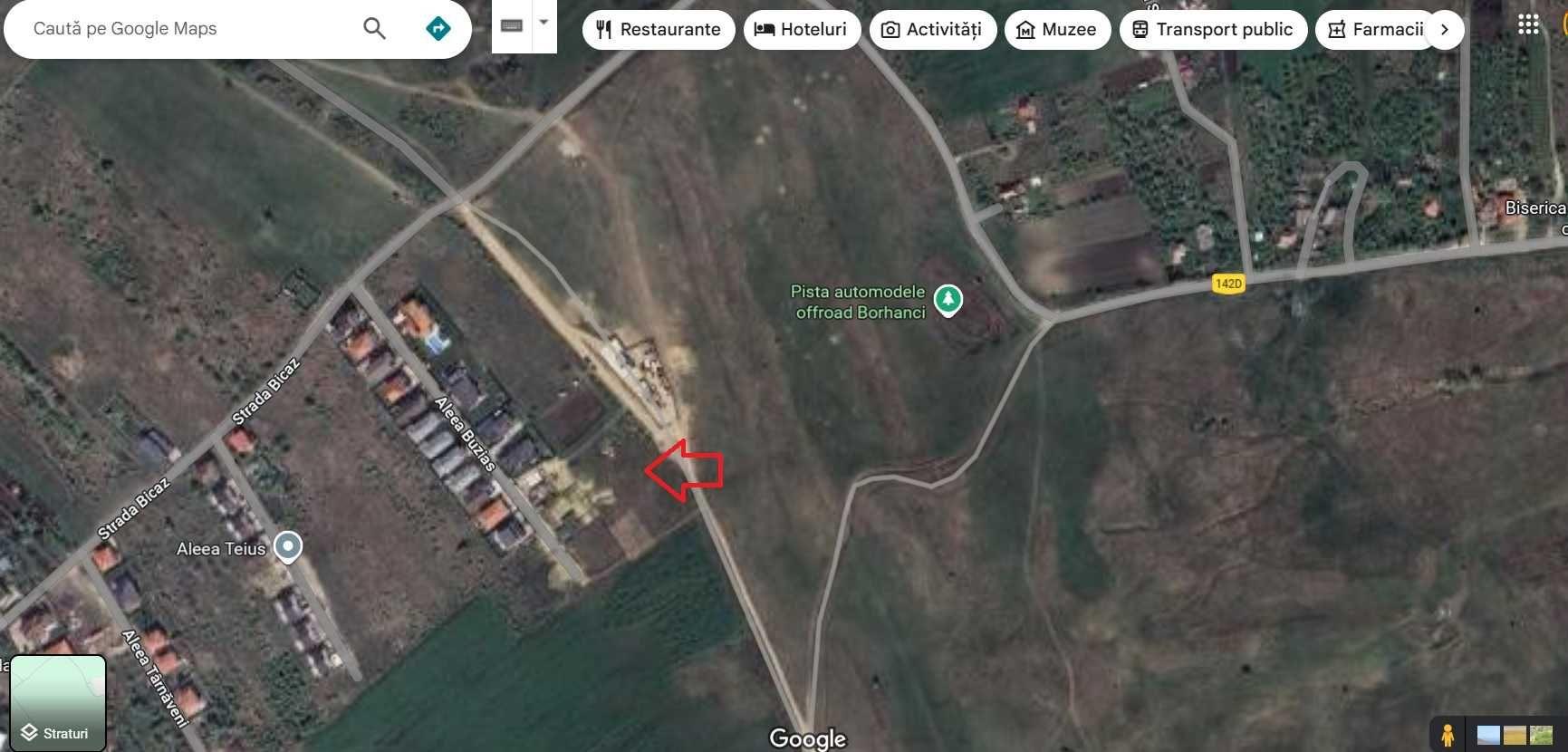 Oferta! Vânzare teren Borhanci, Cluj-Napoca – 287 m², parcelă duplex