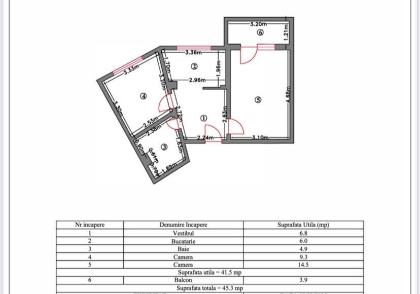 Apartament 2 camere, decomandate Primăverii, Pritax