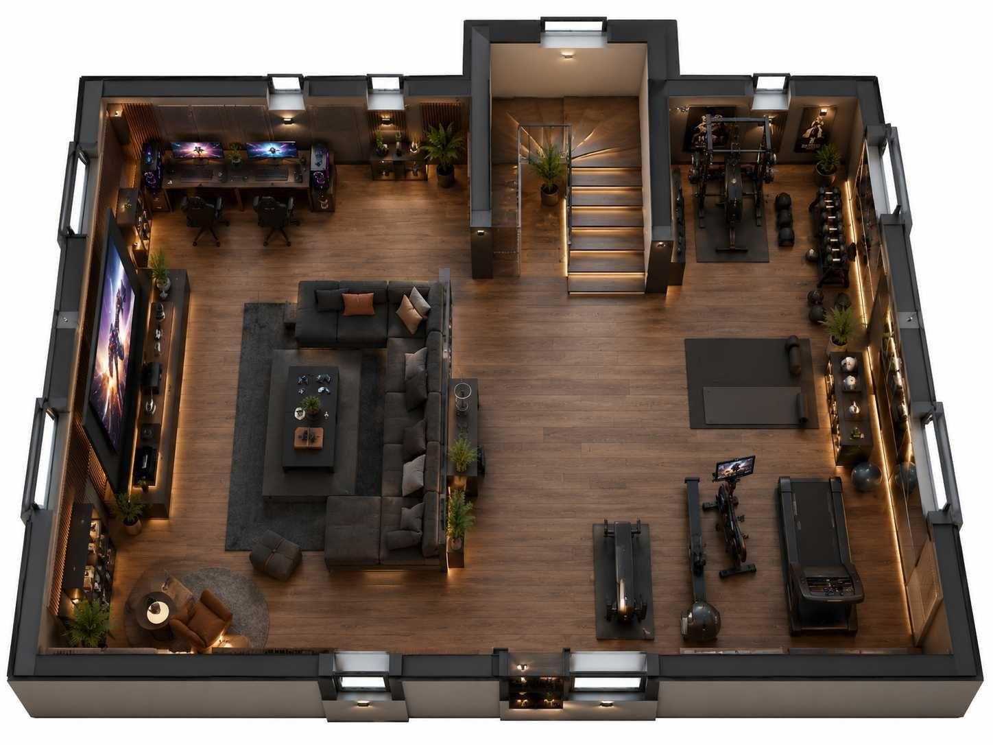 Casă individuală superbă 320 mp – mansardă fitness și gaming – demisol cramă și cămară – la 7-9 km de centrul Clujului – posibilitate de personalizare - imagine 1