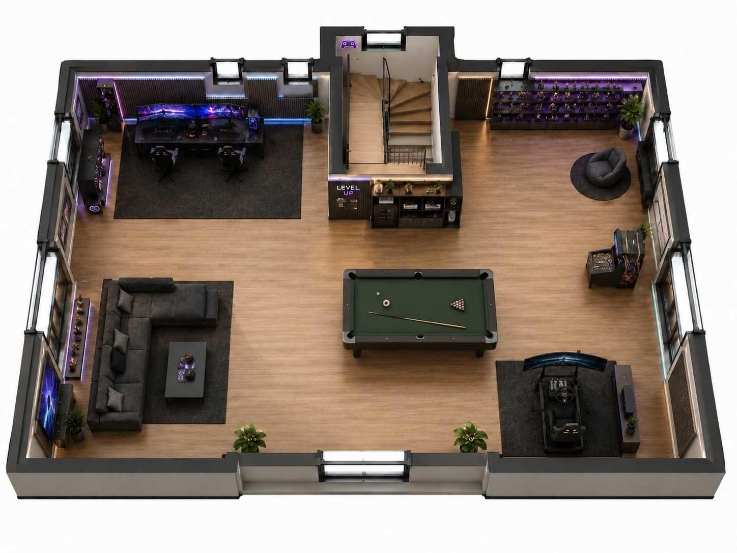 Vilă individuală PREMIUM 320 mp, teren 620 mp, mansardă gaming și demisol SPA – la 7-9 km de centrul Clujului, personalizabilă
