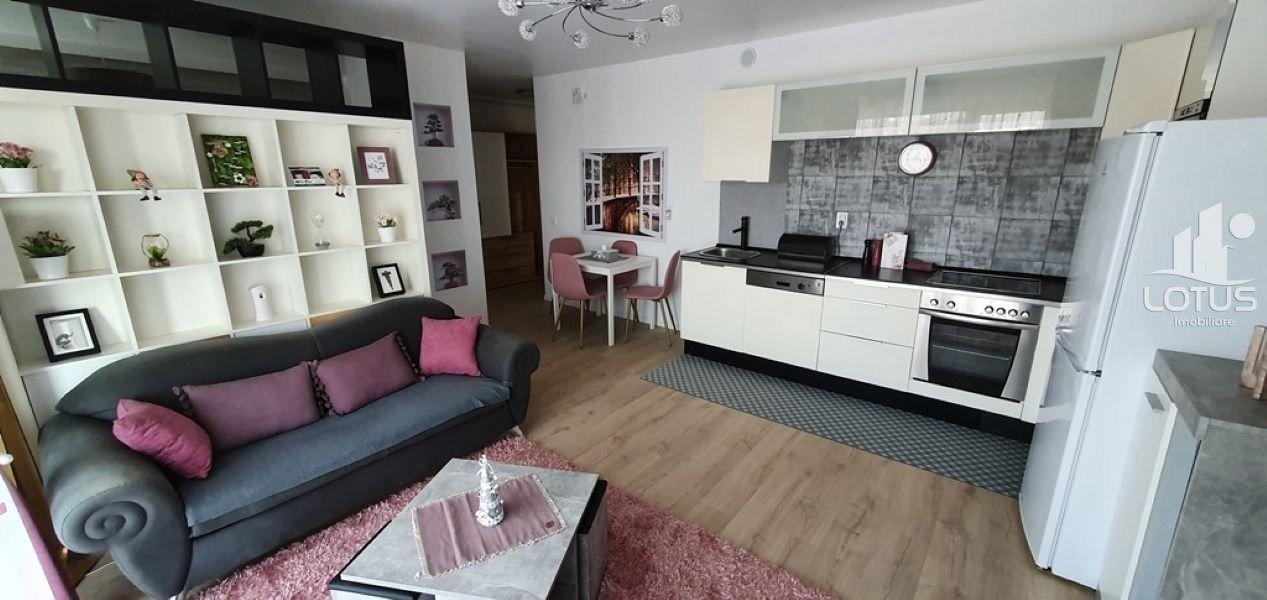 Apartament cu 1 camera Bloc NOU Mobilat si Utilat la CHEIE GREEN RESIDENCE
