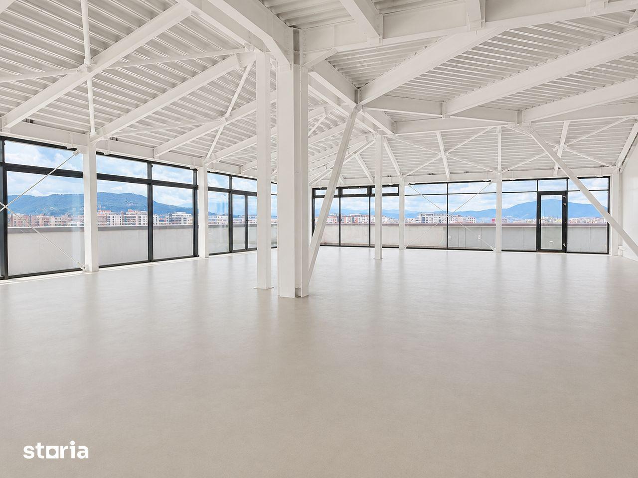 ROOFTOP de Închiriat | 735 MP | Zona Coresi | Terasa Panoramica