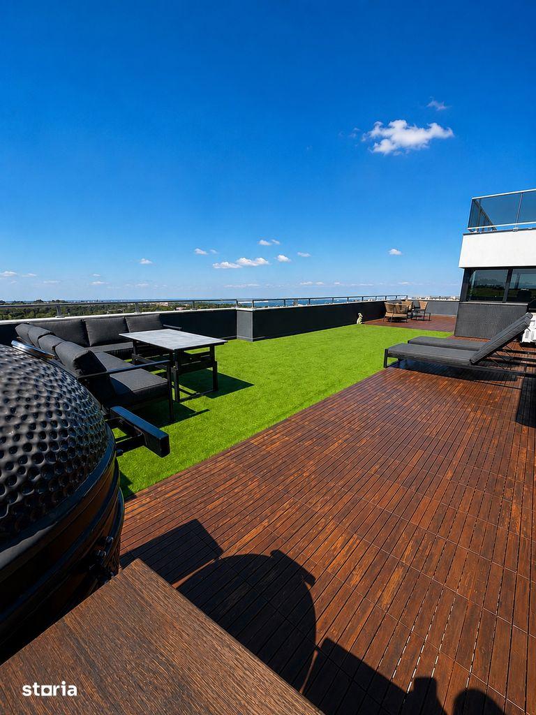 Penthouse Tomis Plus | Vedere mare și lac | Parcare subterana