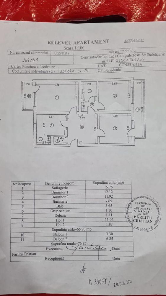 Apartament spatios