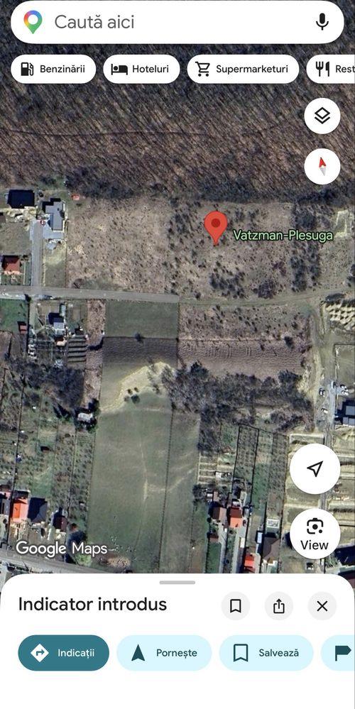 De vanzare teren in Corunca