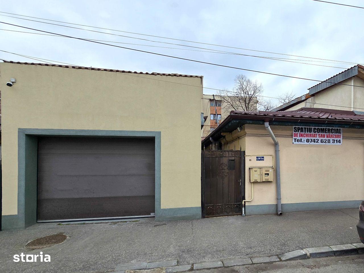 Spatiu comercial de vanzare zona centrala - birouri si depozit - imagine 1