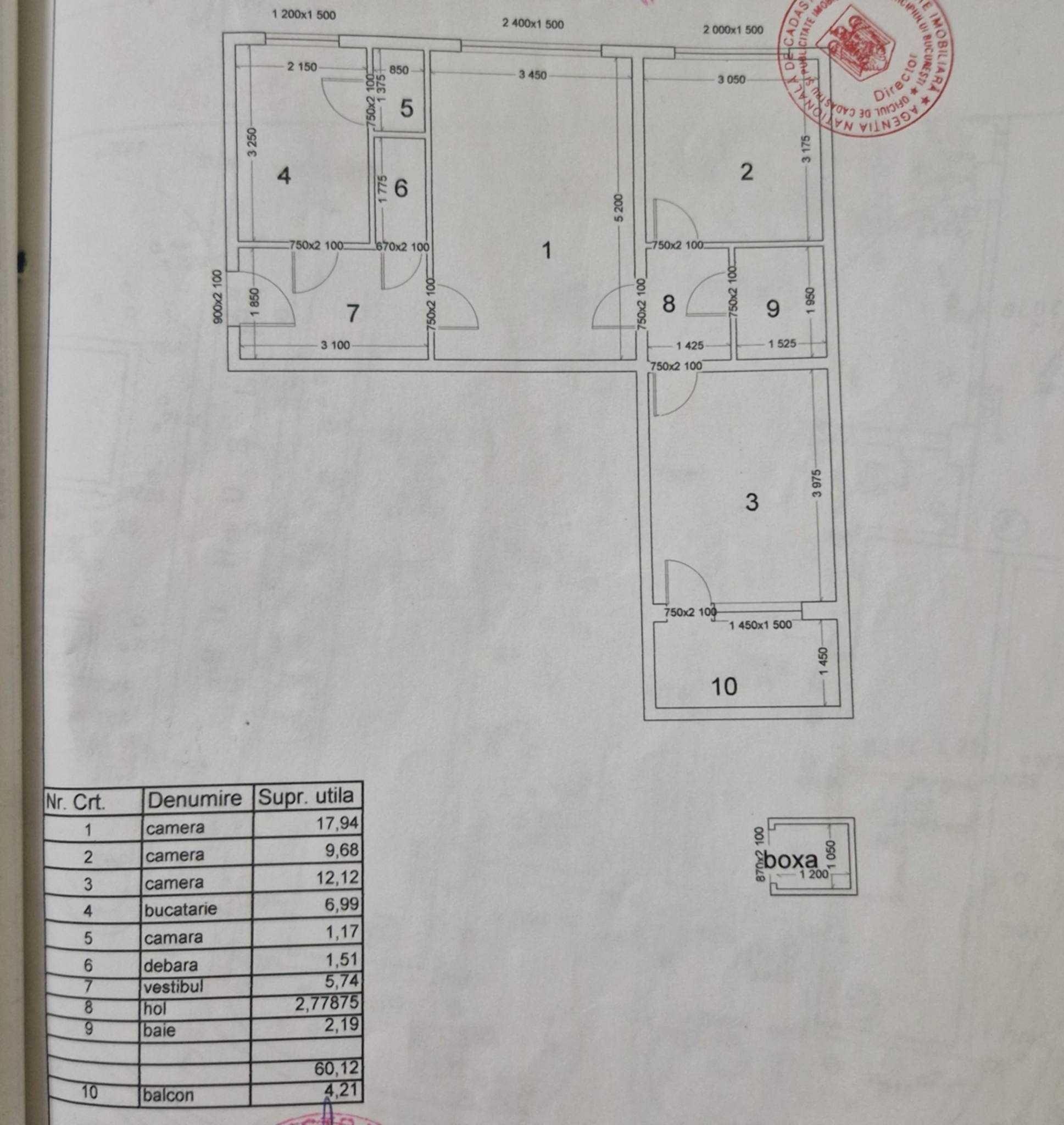 Apartament 3 camere Titan