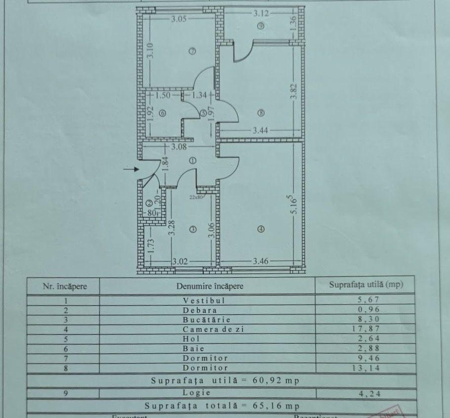 Direct proprietar – Apartament Drumul Taberei, 3 camere decomandat, etaj 1/4, 65 mp, parcare și boxă