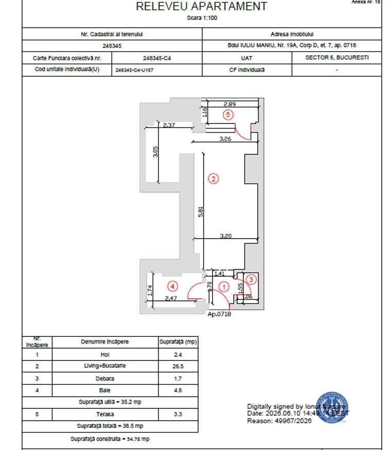 Direct proprietar vând garsonieră - Smart Residence Luierului - imagine 1