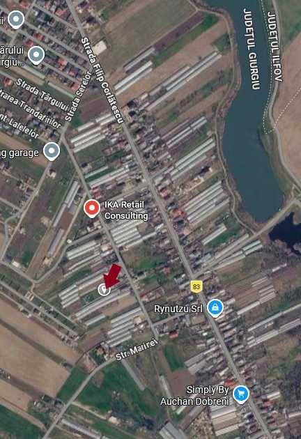 Teren intravilan 380 mp  Berceni - Dobreni