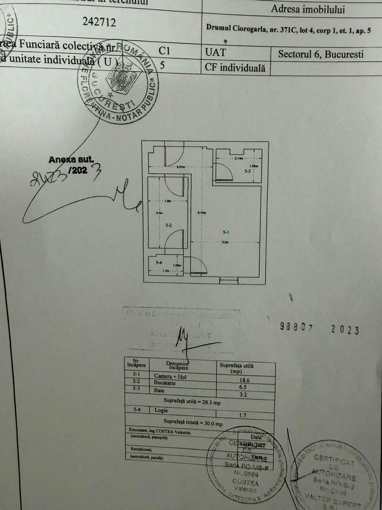 De vânzare – Garsonieră confort 1 sporit + loc de parcare | 58.000 € - imagine 1