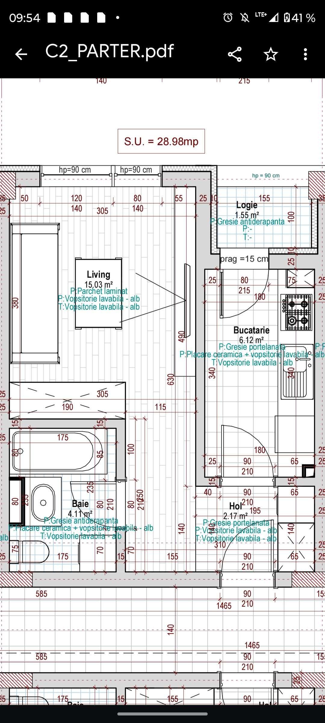 Proprietar închiriez Garsonieră LUX Parter | Încălzire Pardoseală + AC + PARCARE | Chiajna - imagine 1