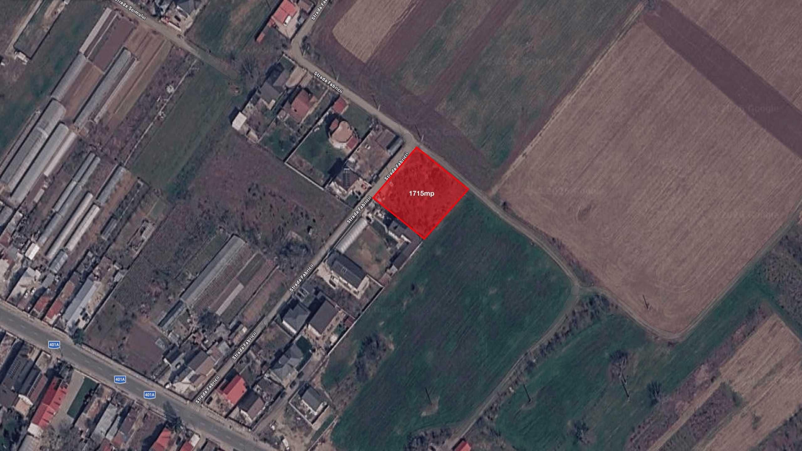 Teren de colț 1715mp, construibil, Jilava, utilități - imagine 1