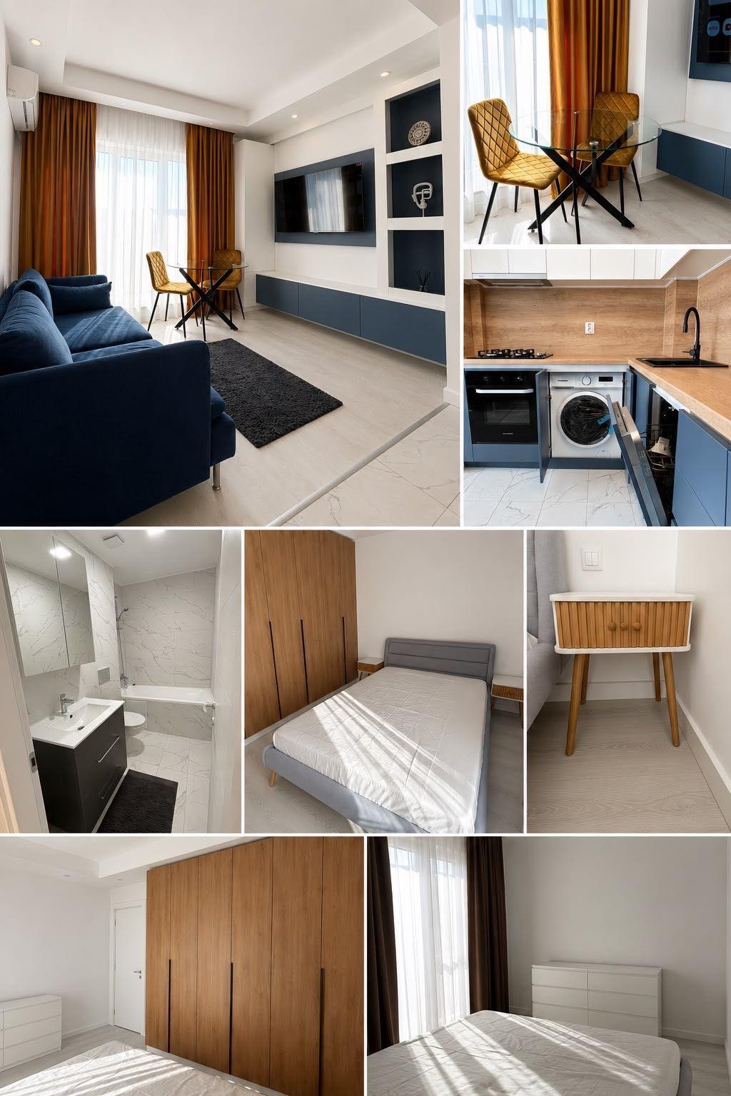 Studio Dublu Premium | Bloc Nou 2026 | Nelocuit | Vedere Piscină | Cosmopolis