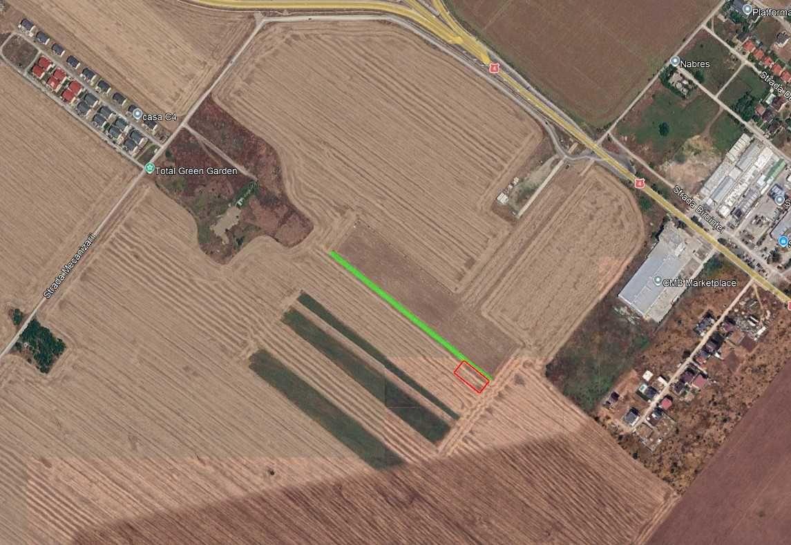 Teren intravilan de vanzare - 1200mp - DN4 Bucuresti -Oltenita - imagine 1