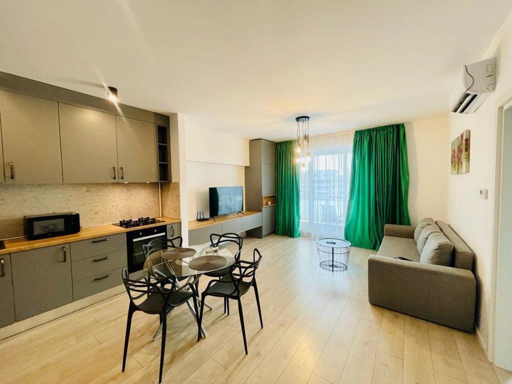 Apartament modern 2 camere | New Point Pipera | Etaj 8 | Parcare inclusa | 570 €/luna