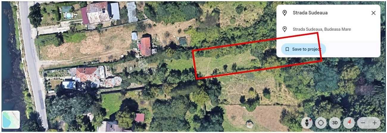 Oportunitate! Teren 1066 mp Budeasa Mare - Str. Sudeaua, preț excelent - imagine 1