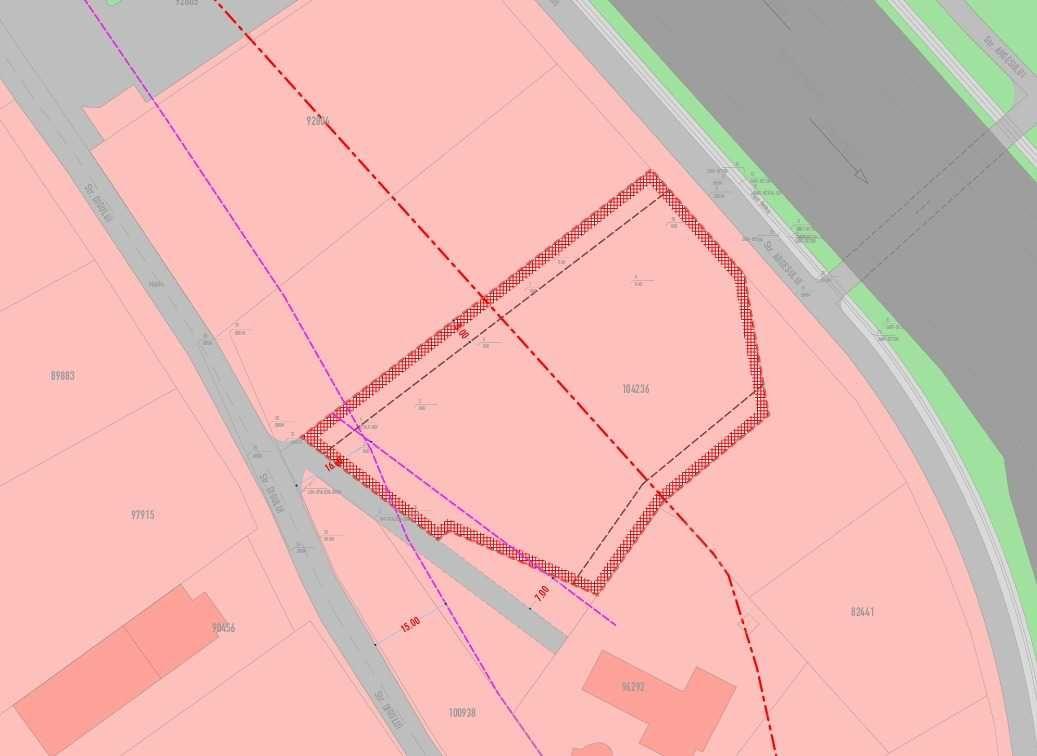 Teren de închiriat 3582 mp, Pitești - Str. Digului, ideal depozitare/logistică/comercial - imagine 1