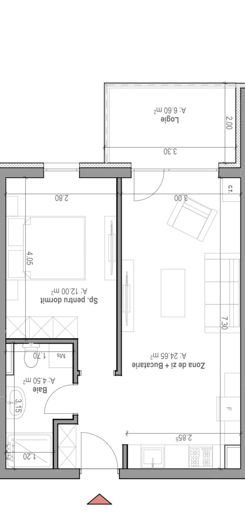 Apartament 2 camere+ parcare adora park bl.8
