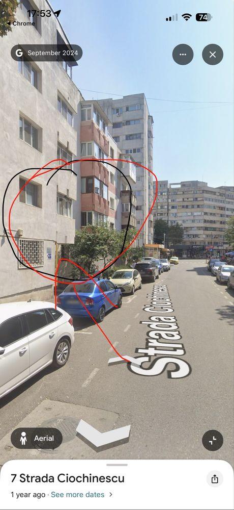 Închiriez apartament 2 camere, decomandat – Zonă ultracentrală (Liceul Pedagogic)