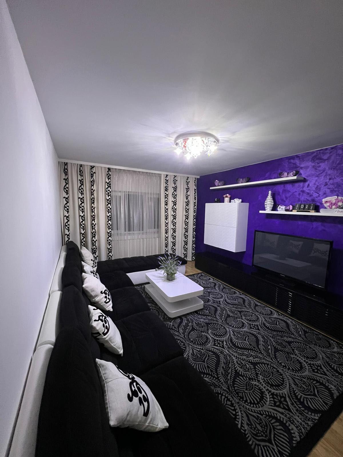 Închiriez apartament apartament 3 camere complet mobilat și utilat,Obcini
