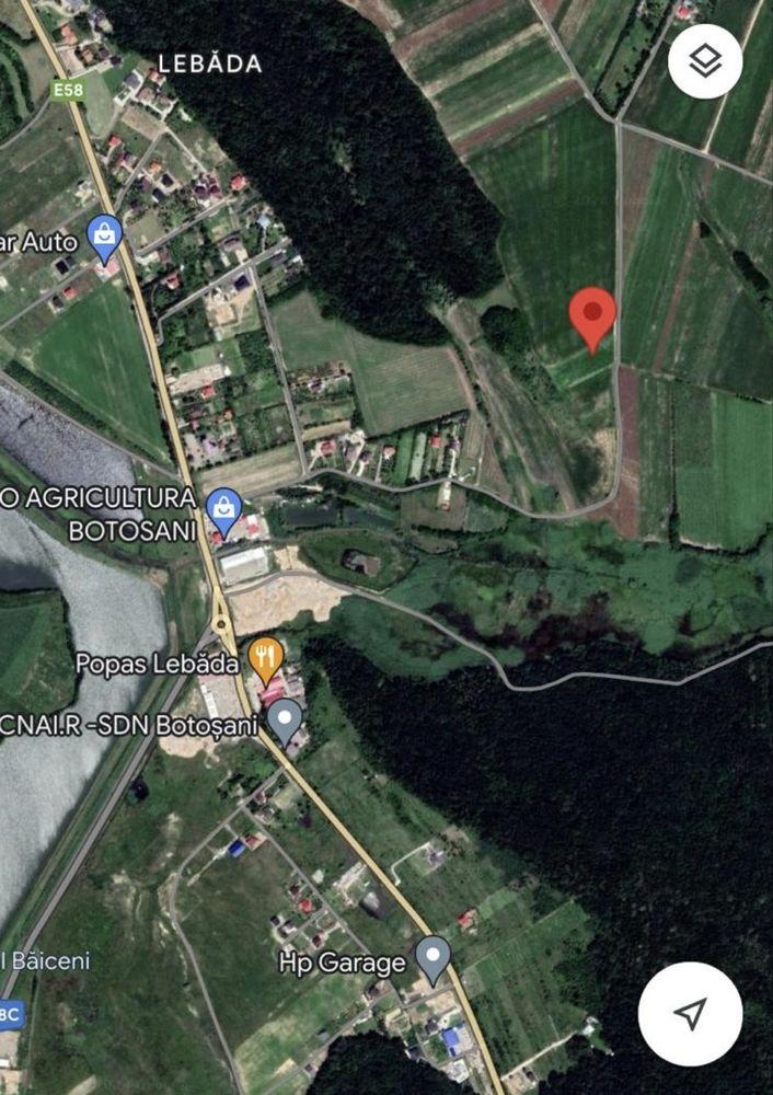 Vand Teren Extravilan Zona Lebada Botosani