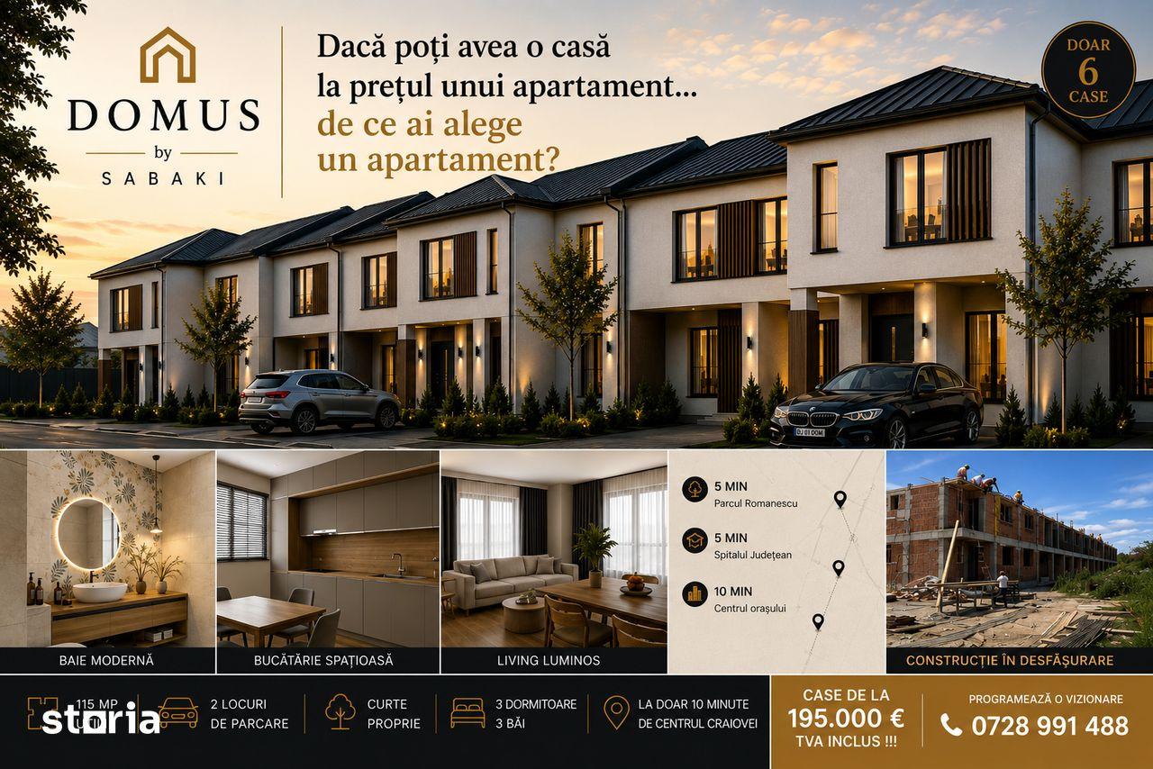 Casă nouă P+1 | 115 mp utili | 3 dormitoare | Craiova