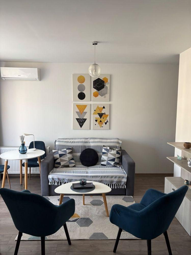 De vânzare – Apartament modern, complet mobilat și utilat, cu parcare subterană, în Vivalia Grand – Timișoara - imagine 1