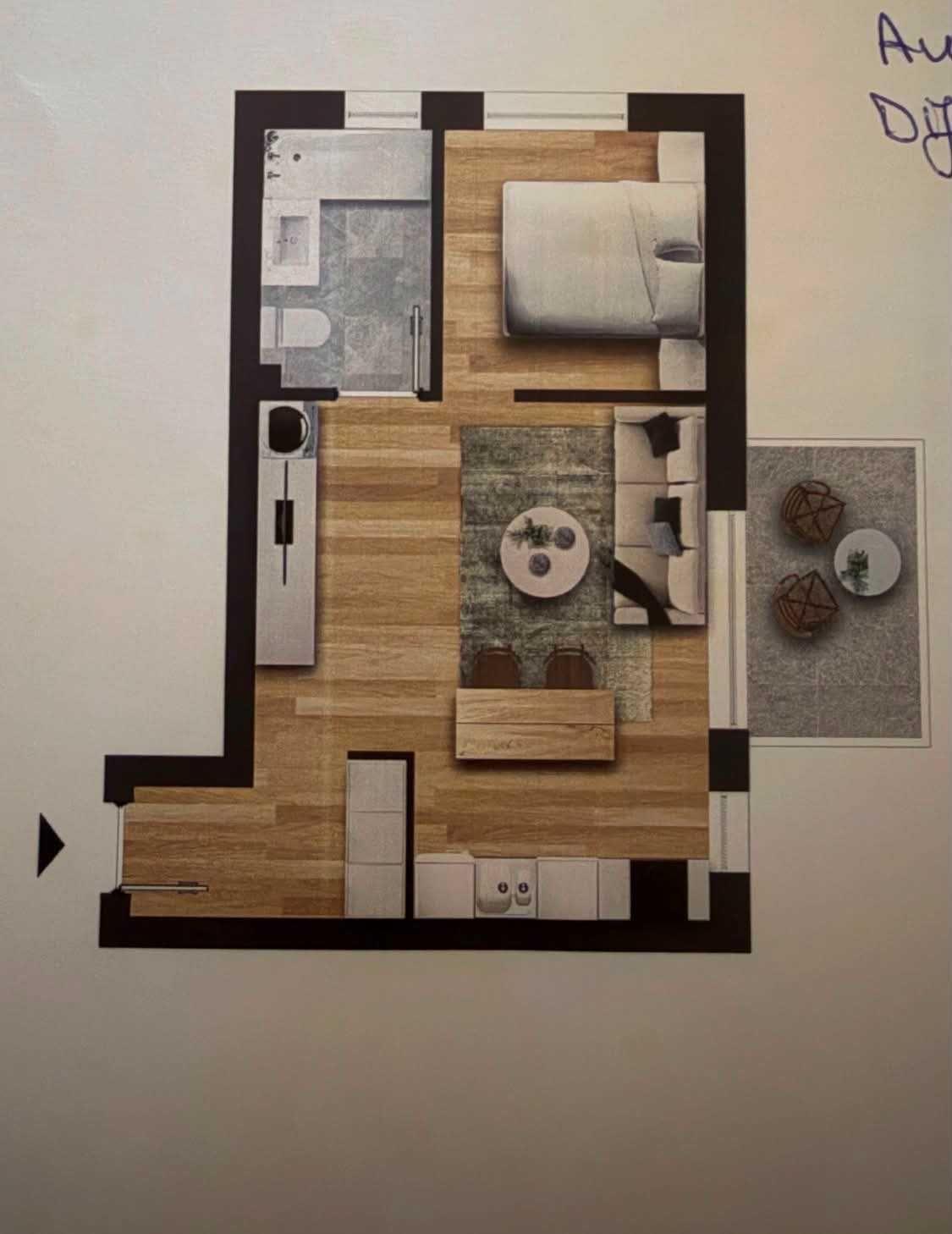 CLASS PARK Apartament 2 camere tip studio. - imagine 1