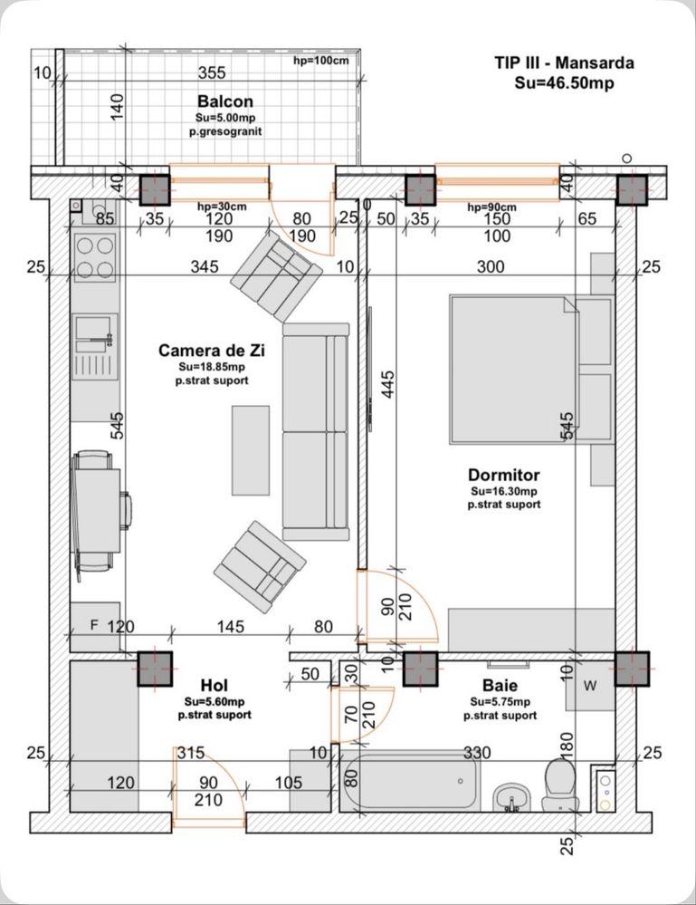 Vand  apartament in Baciu - imagine 1