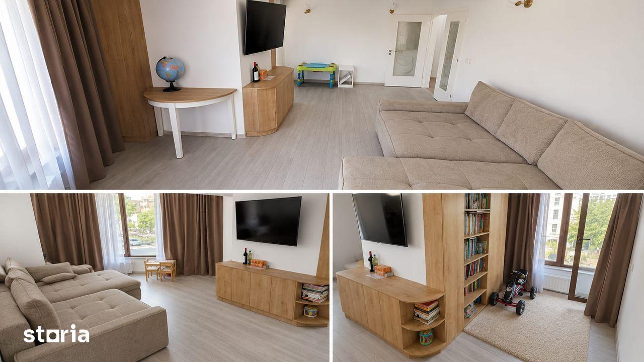 105 mp utili -3 camere -Mobilat și utilat -Proprietar
