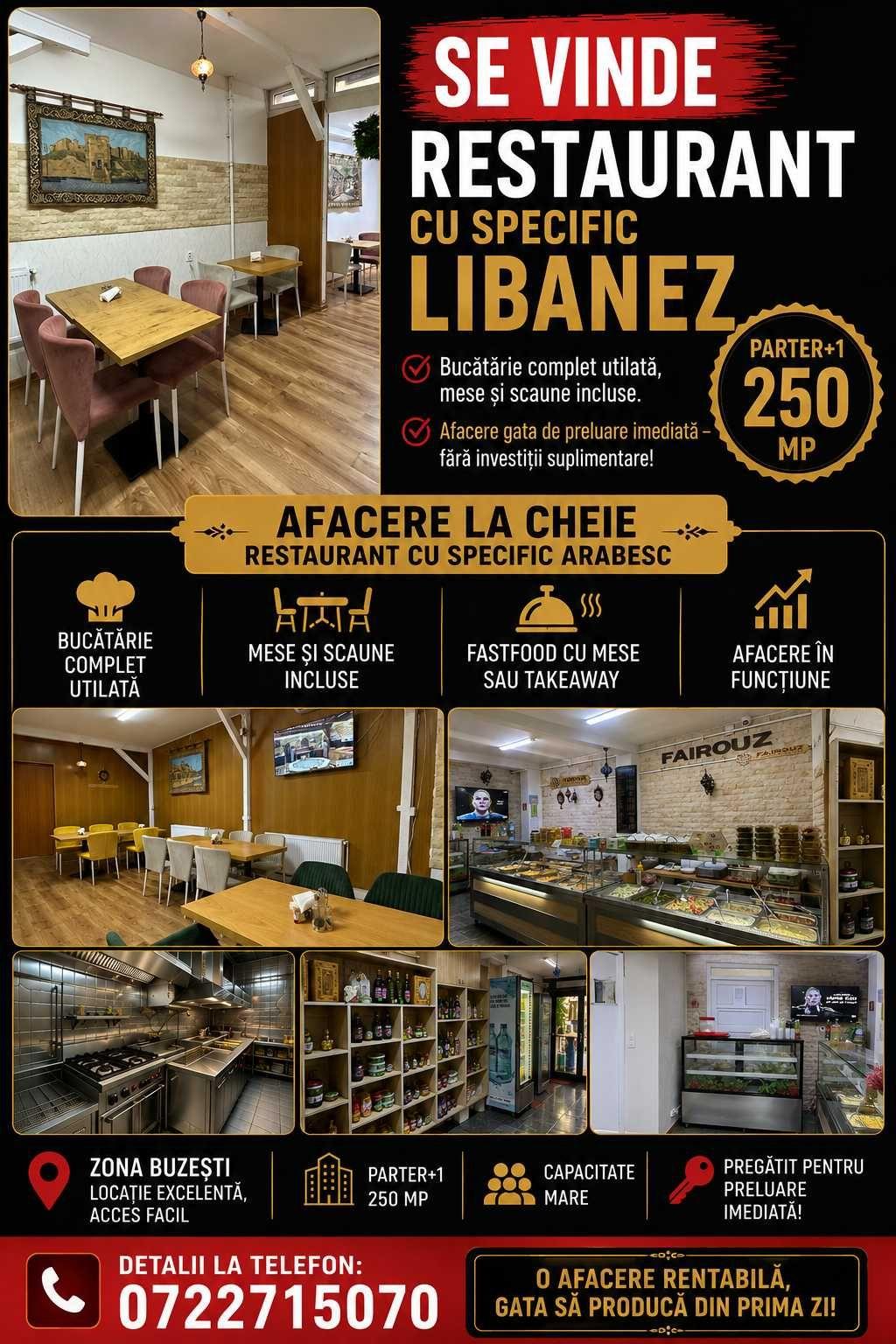 De Vanzare Restaurant cu specific arabesc - imagine 1