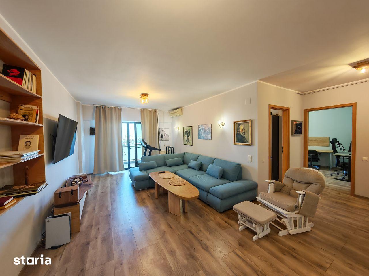 Dna Ghica 3 camere, 90 mp, renovat și mobilat complet, parcare inclusă - imagine 1