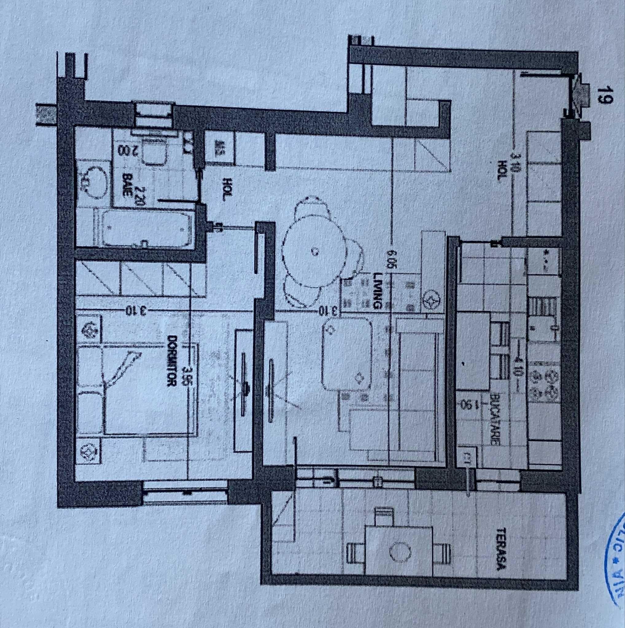 Vand apartament 2 camere + loc de parcare, Strada Grindu, Sector 5 București.