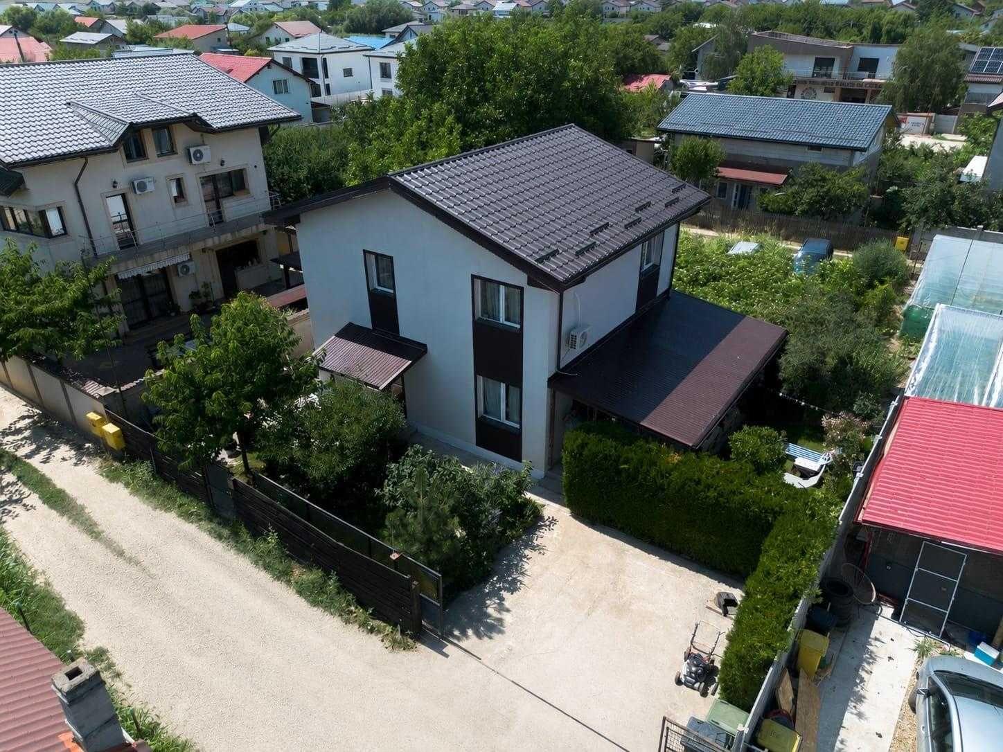 Casă individuală 5 camere de vânzare în Comuna Berceni, aproape de Bucuresti, scoala si soseaua principala, direct de la proprietar! - imagine 1