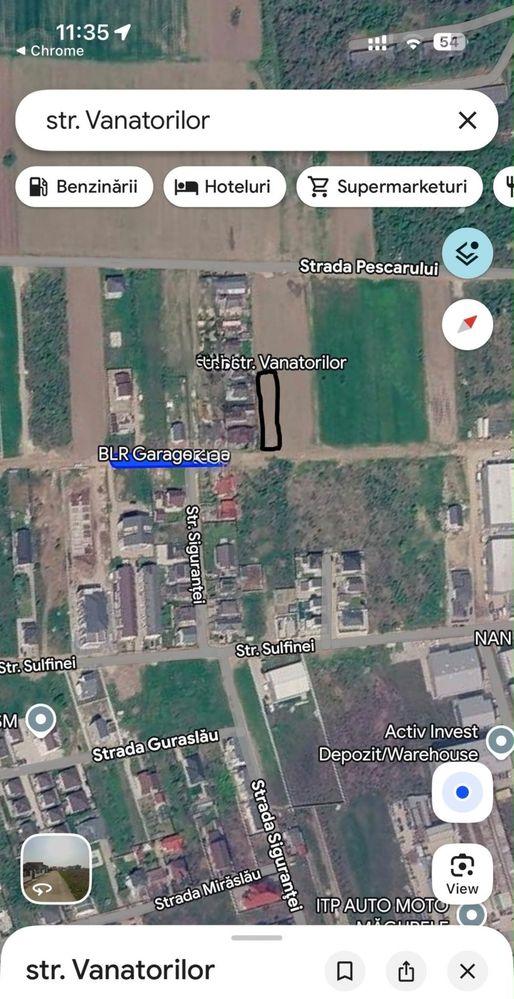 De vânzare teren intravilan – 621 mp – Tarlaua 18, Parcela 58/25