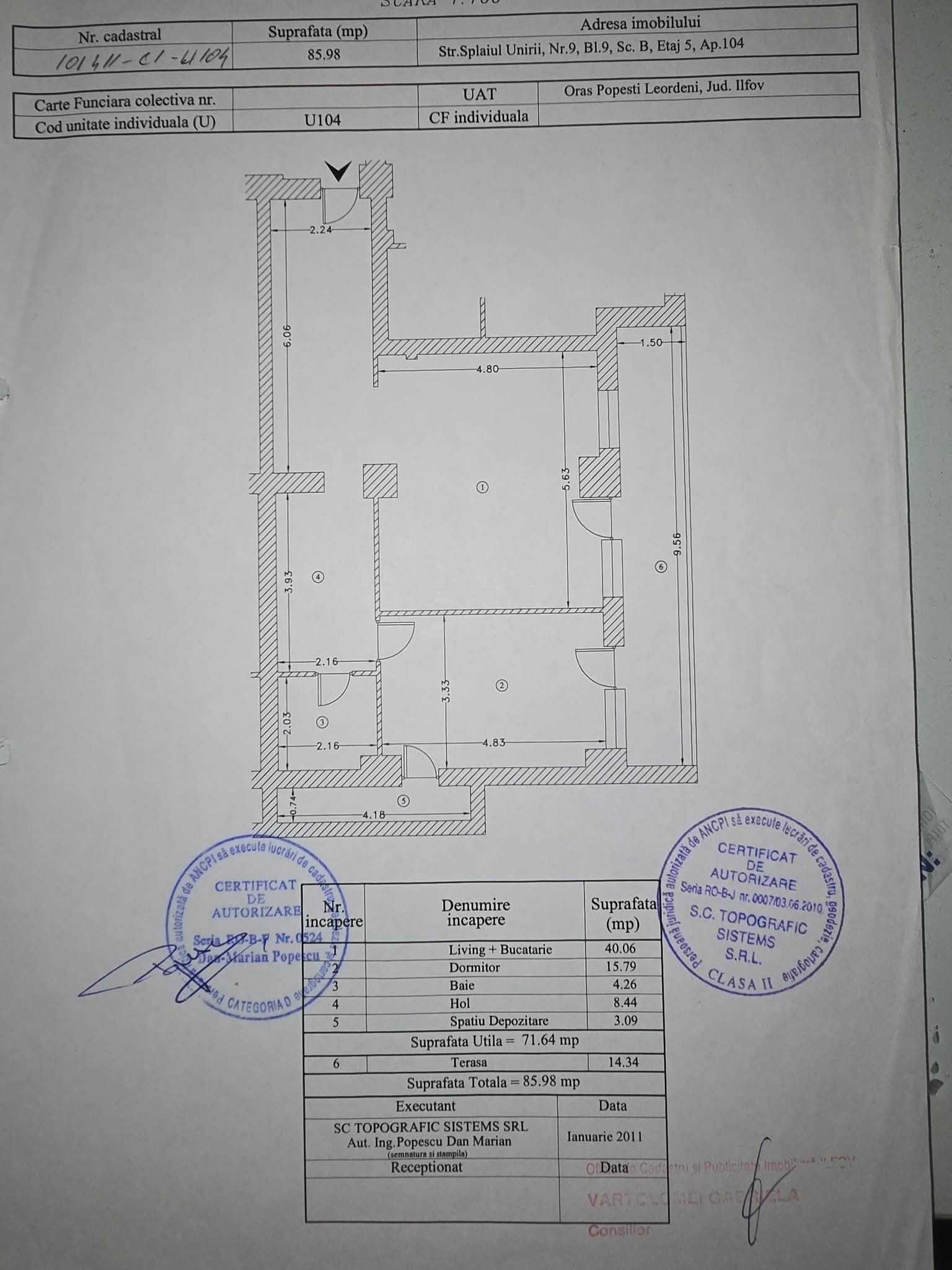 Apartament 2 camere
