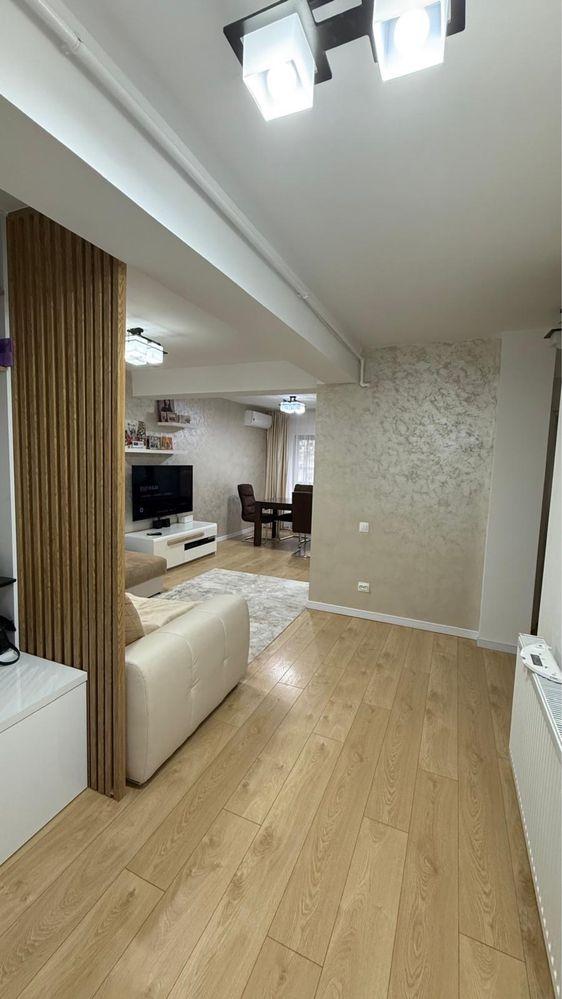 Apartament modern cu 3 camere, complet mobilat și utilat – Bloc 2018, etaj 1