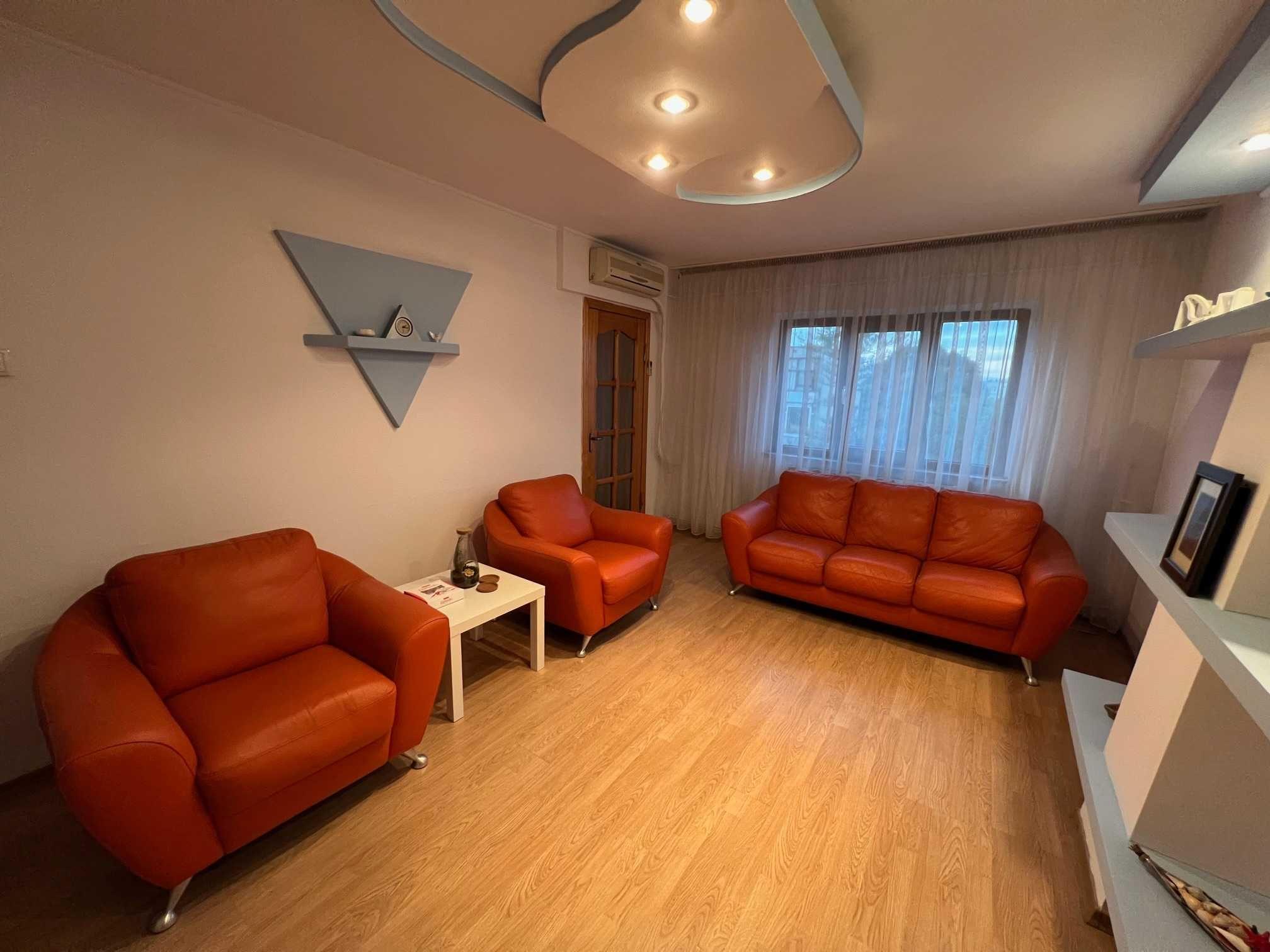 3 camere decomandat mobilat Cartier Eremia Grigorescu
