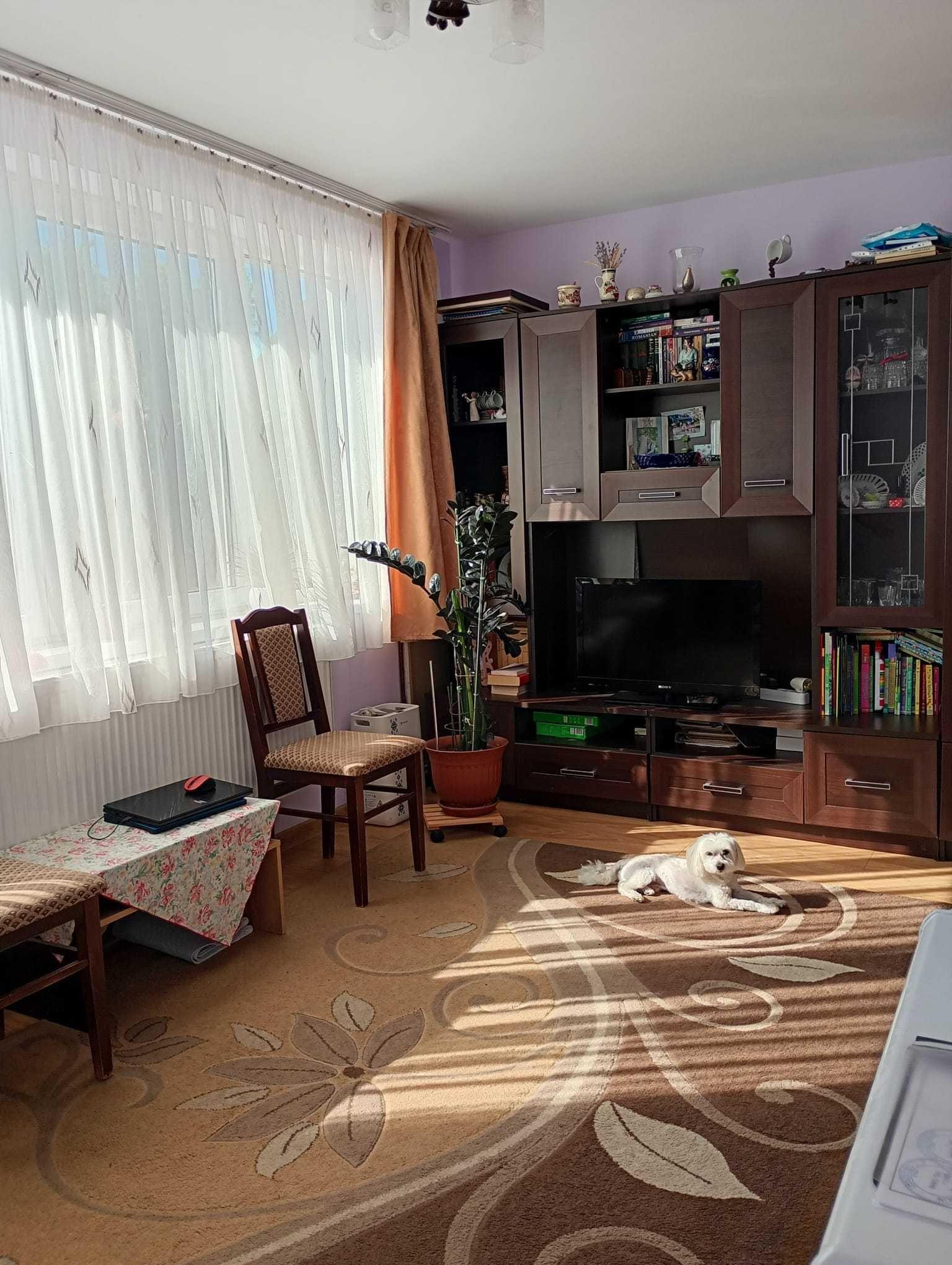 De vânzare apartament cu 3 camere, curte proprie de 110 mp și loc de parcare