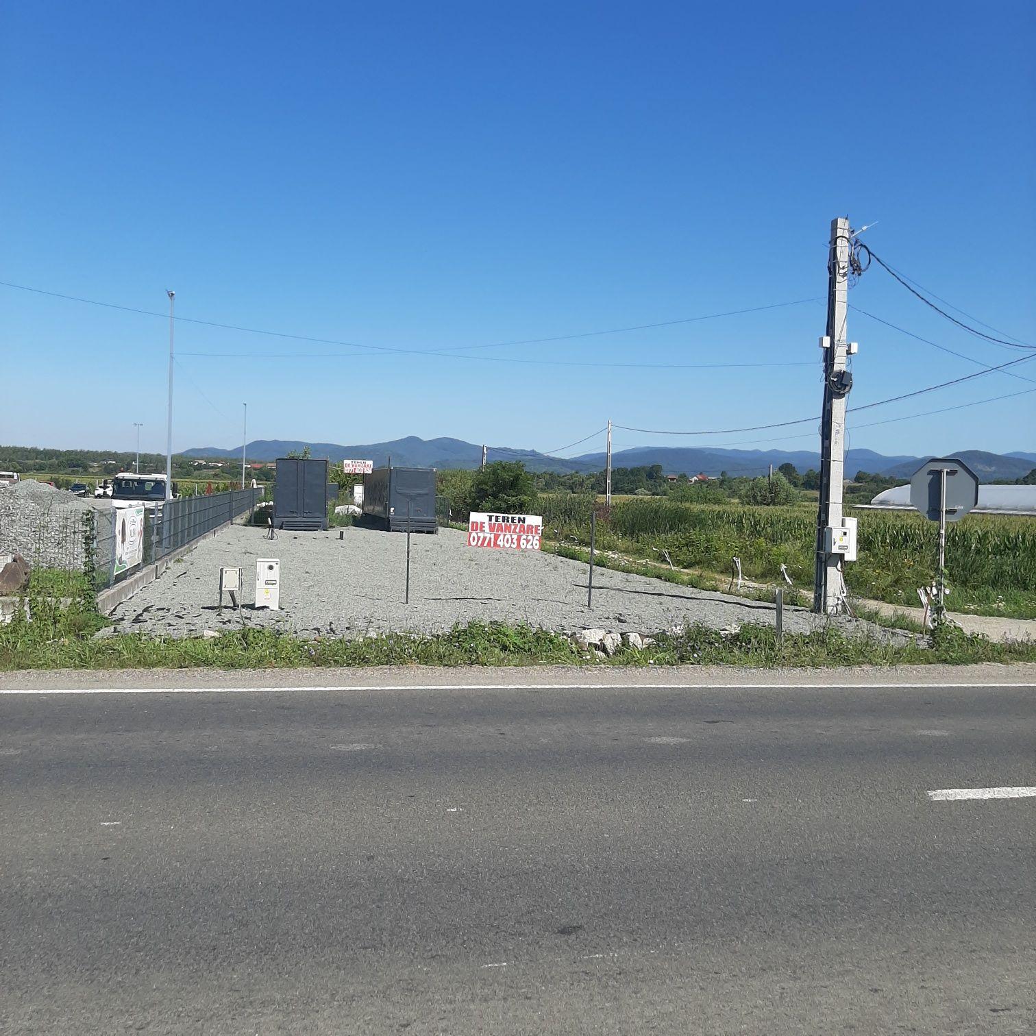 Teren intravilan Recea cu utilități și spații pentru depozitare etc - imagine 1
