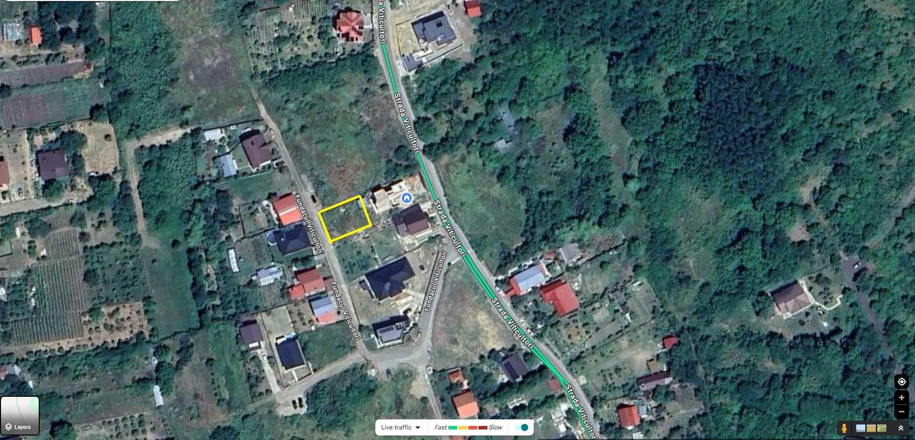 Teren construibil 350 mp, Copou–Viticultori | PUZ aprobat | Proprietar